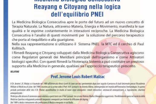 Introduzione alla Medicina Biologica Consecutiva